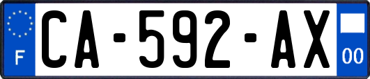 CA-592-AX