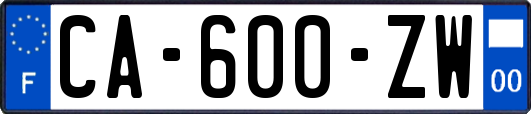 CA-600-ZW