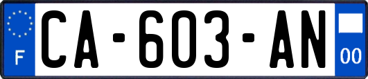 CA-603-AN