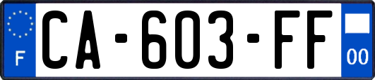 CA-603-FF