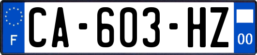 CA-603-HZ