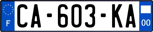 CA-603-KA