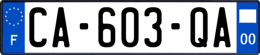 CA-603-QA