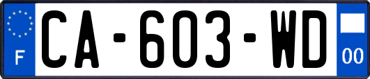 CA-603-WD