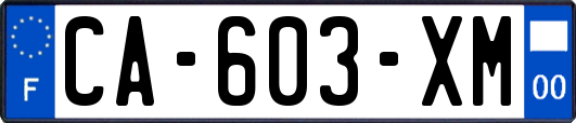 CA-603-XM