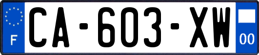 CA-603-XW