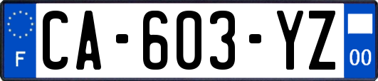 CA-603-YZ