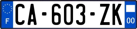 CA-603-ZK