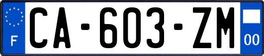 CA-603-ZM