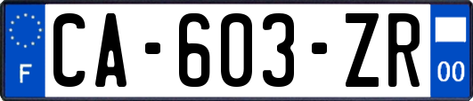 CA-603-ZR