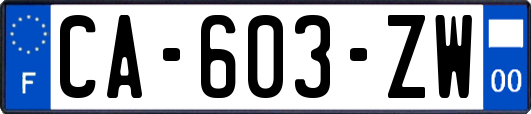 CA-603-ZW