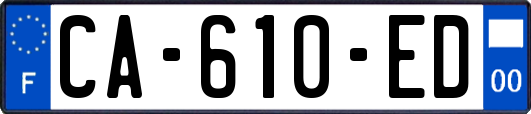 CA-610-ED