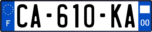 CA-610-KA