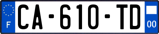 CA-610-TD