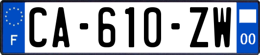 CA-610-ZW