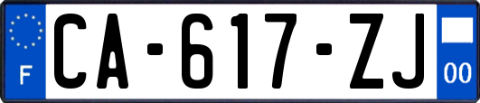 CA-617-ZJ