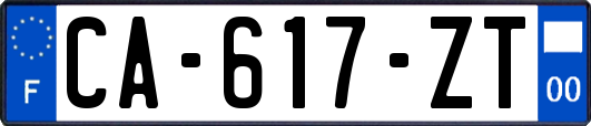 CA-617-ZT