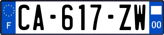 CA-617-ZW