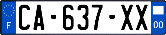 CA-637-XX