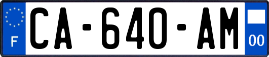 CA-640-AM