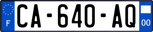 CA-640-AQ