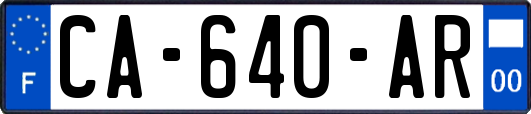 CA-640-AR