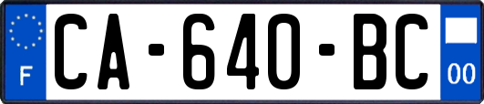 CA-640-BC