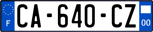 CA-640-CZ