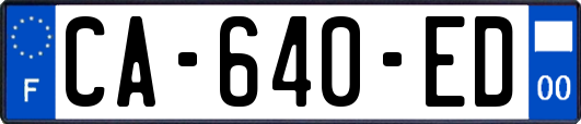CA-640-ED