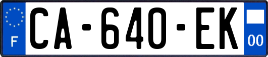 CA-640-EK