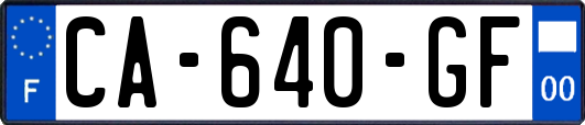 CA-640-GF