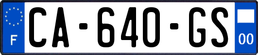 CA-640-GS