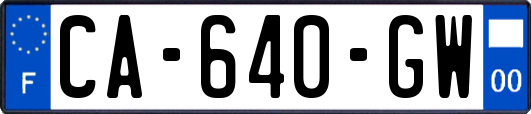 CA-640-GW
