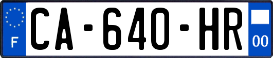 CA-640-HR