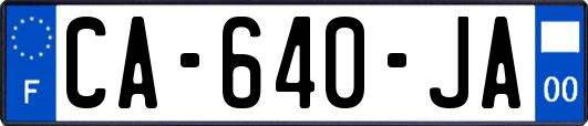 CA-640-JA