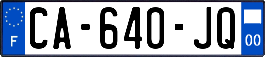 CA-640-JQ