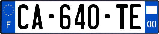 CA-640-TE