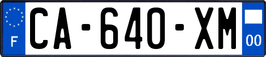 CA-640-XM