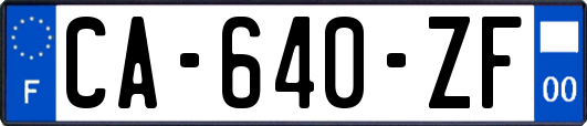 CA-640-ZF