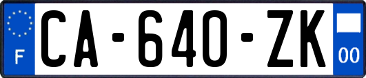 CA-640-ZK