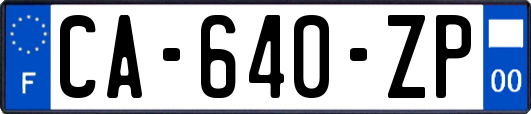 CA-640-ZP