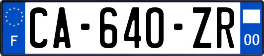 CA-640-ZR