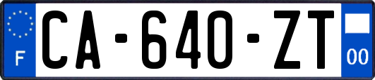 CA-640-ZT