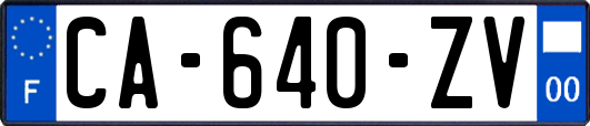 CA-640-ZV