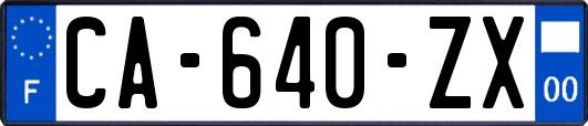 CA-640-ZX