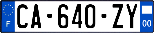 CA-640-ZY