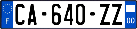 CA-640-ZZ