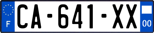 CA-641-XX