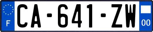 CA-641-ZW