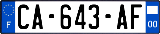 CA-643-AF